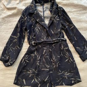 Topshop romper with removable belt